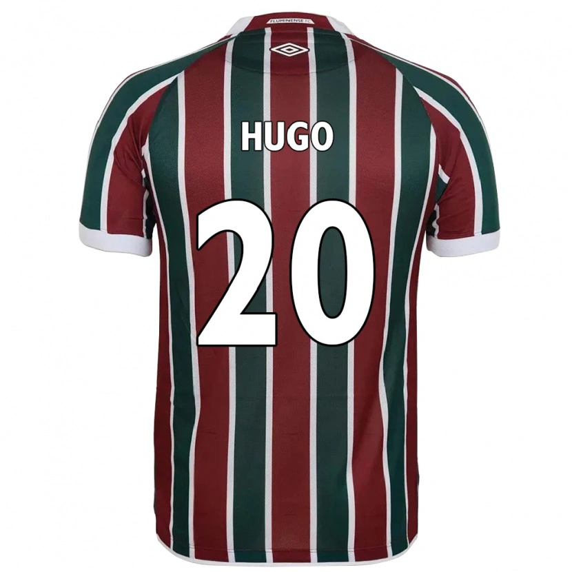Danxen Pánské Victor Hugo #20 Bílá Zelená Vínová Domů Hráčské Dresy 2025/26 Dres