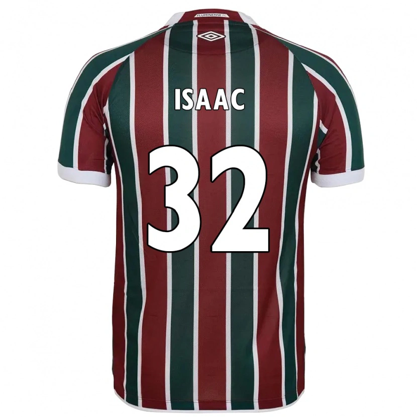 Danxen Pánské Isaac #32 Bílá Zelená Vínová Domů Hráčské Dresy 2025/26 Dres