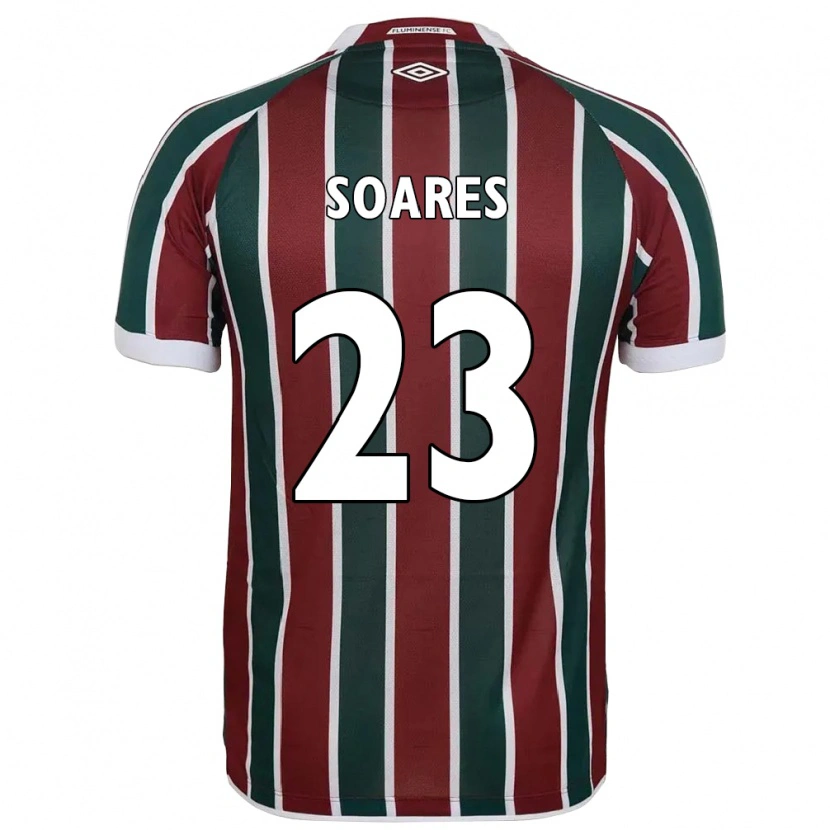 Danxen Pánské Dani Soares #23 Bílá Zelená Vínová Domů Hráčské Dresy 2025/26 Dres