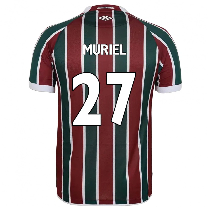 Danxen Pánské Muriel #27 Bílá Zelená Vínová Domů Hráčské Dresy 2025/26 Dres