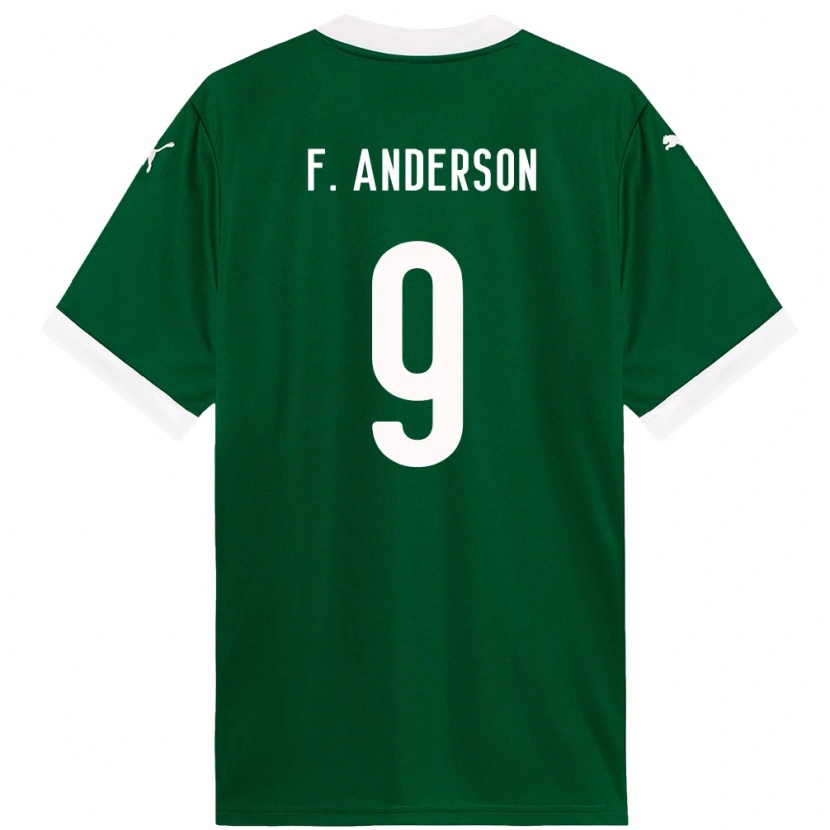 Danxen Pánské Felipe Anderson #9 Bílá Zelená Domů Hráčské Dresy 2025/26 Dres