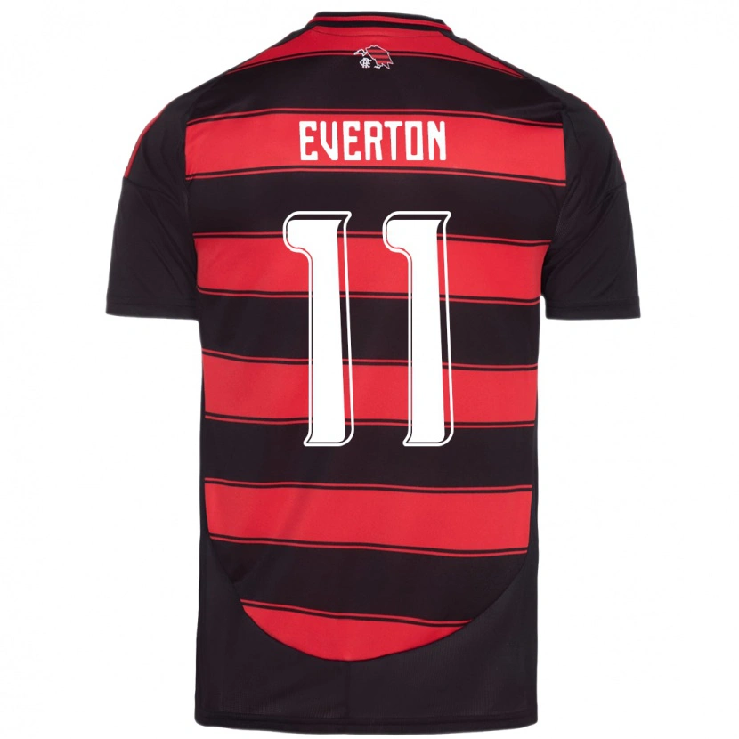 Danxen Pánské Everton #11 Bílá Červená Domů Hráčské Dresy 2025/26 Dres