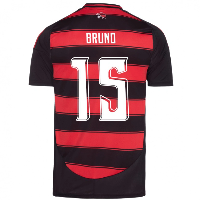 Danxen Pánské Fabrício Bruno #15 Bílá Červená Domů Hráčské Dresy 2025/26 Dres
