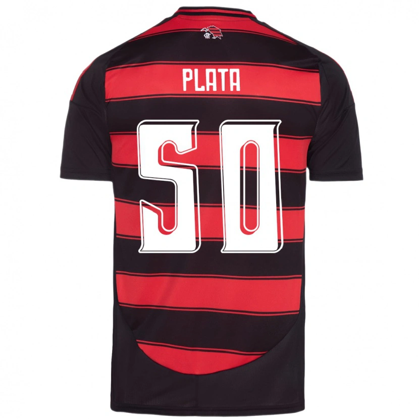 Danxen Pánské Gonzalo Plata #50 Bílá Červená Domů Hráčské Dresy 2025/26 Dres