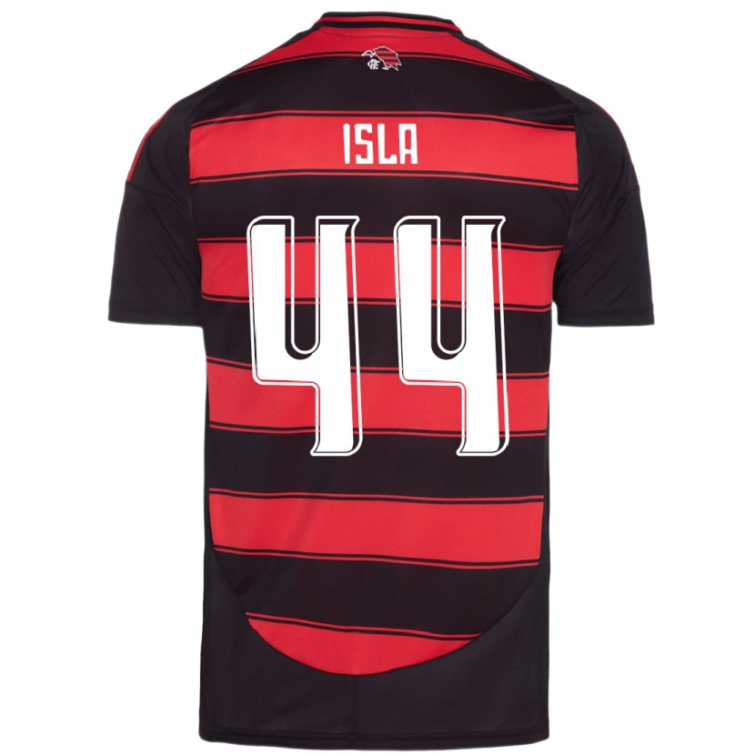 Danxen Pánské Mauricio Isla #44 Bílá Červená Domů Hráčské Dresy 2025/26 Dres