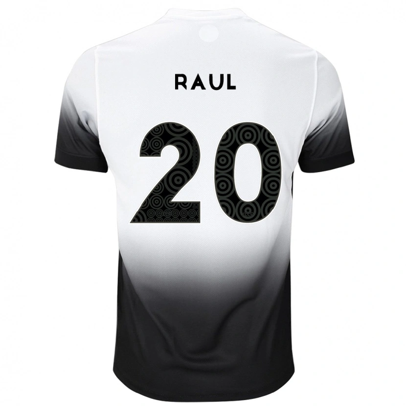 Danxen Pánské Pedro Raul #20 Bílá Černá Domů Hráčské Dresy 2025/26 Dres