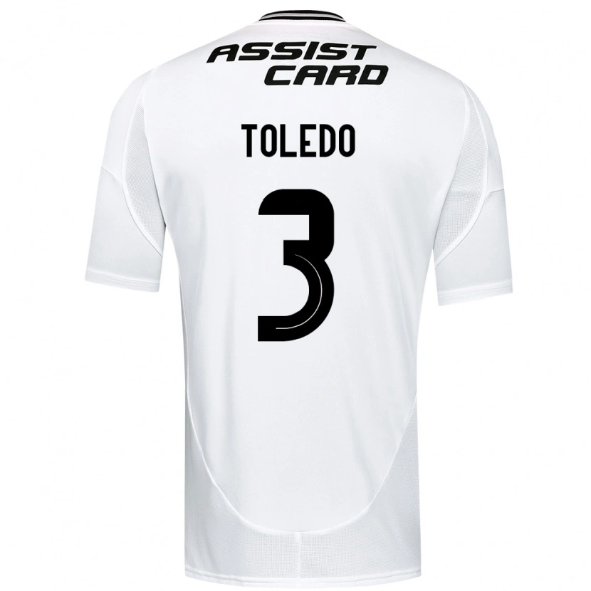 Danxen Pánské Miguel Toledo #3 Černá Bílá Domů Hráčské Dresy 2025/26 Dres