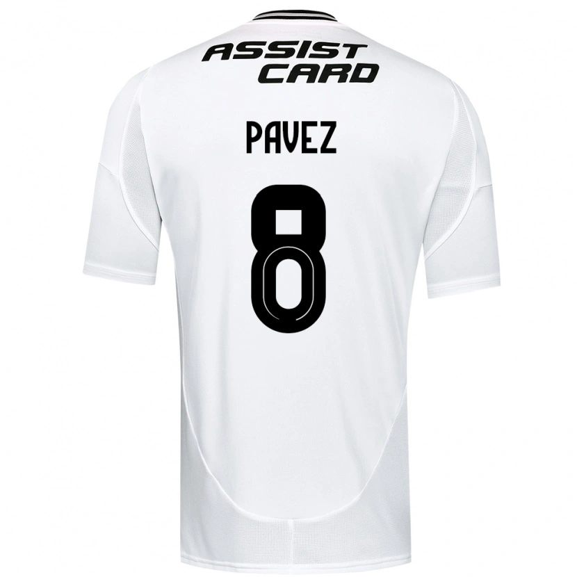 Danxen Pánské Esteban Pavez #8 Černá Bílá Domů Hráčské Dresy 2025/26 Dres