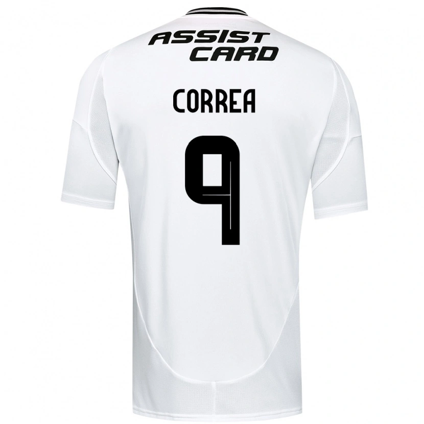 Danxen Pánské Javier Correa #9 Černá Bílá Domů Hráčské Dresy 2025/26 Dres