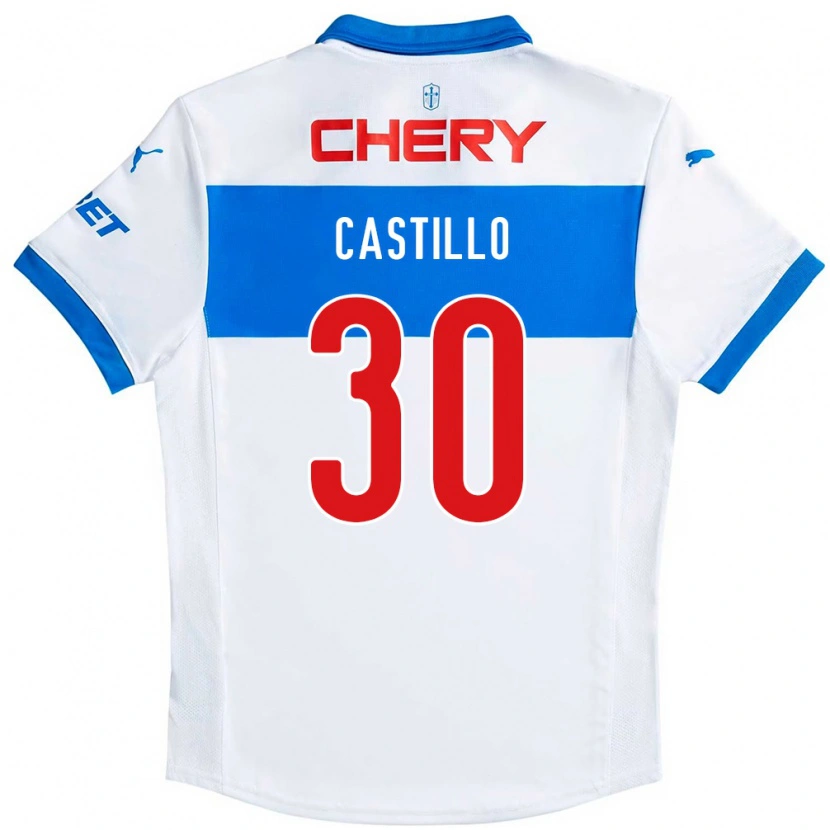 Danxen Pánské Nicolas Castillo #30 Královská Modrá Bílá Domů Hráčské Dresy 2025/26 Dres