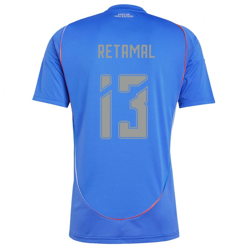 Danxen Pánské David Retamal #13 Oranžová Červená Domů Hráčské Dresy 2025/26 Dres