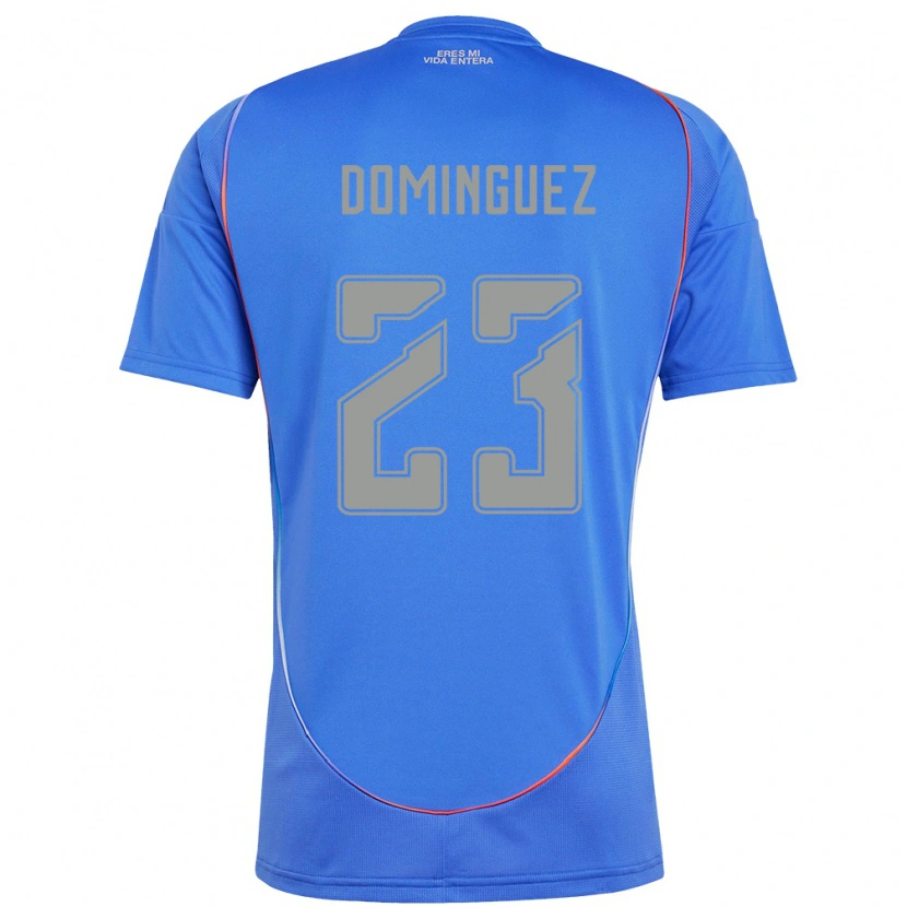 Danxen Pánské Nery Dominguez #23 Oranžová Červená Domů Hráčské Dresy 2025/26 Dres