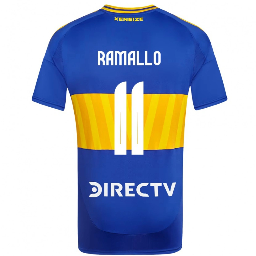 Danxen Pánské Yael Ramallo #11 Bílá Modrá Domů Hráčské Dresy 2025/26 Dres