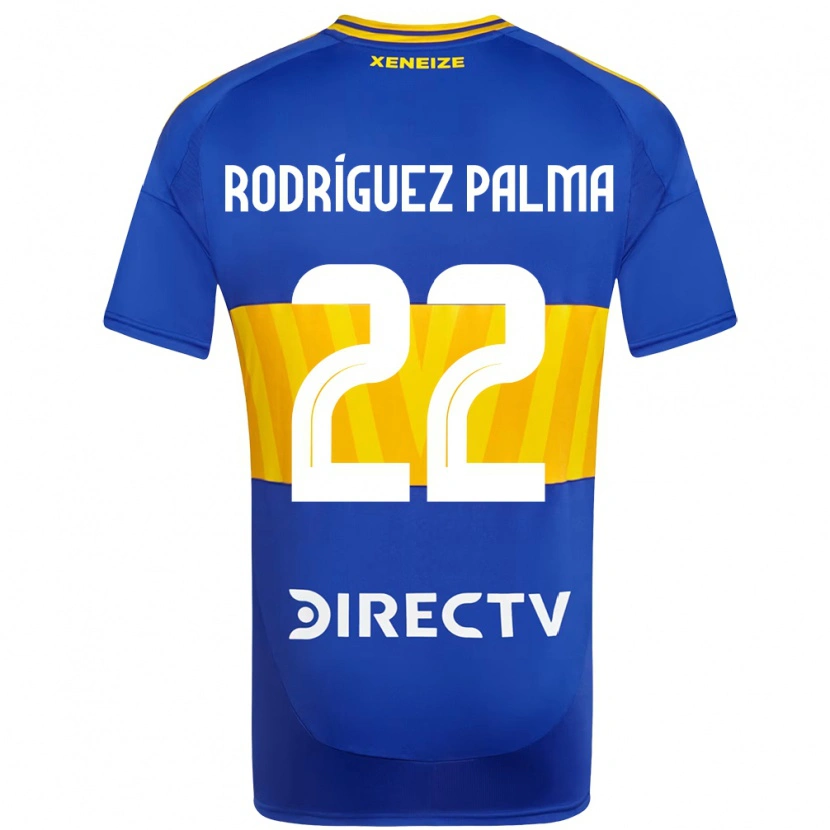 Danxen Pánské Joaquina Rodríguez Palma #22 Bílá Modrá Domů Hráčské Dresy 2025/26 Dres