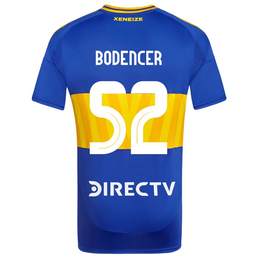 Danxen Pánské Erik Bodencer #52 Bílá Modrá Domů Hráčské Dresy 2025/26 Dres
