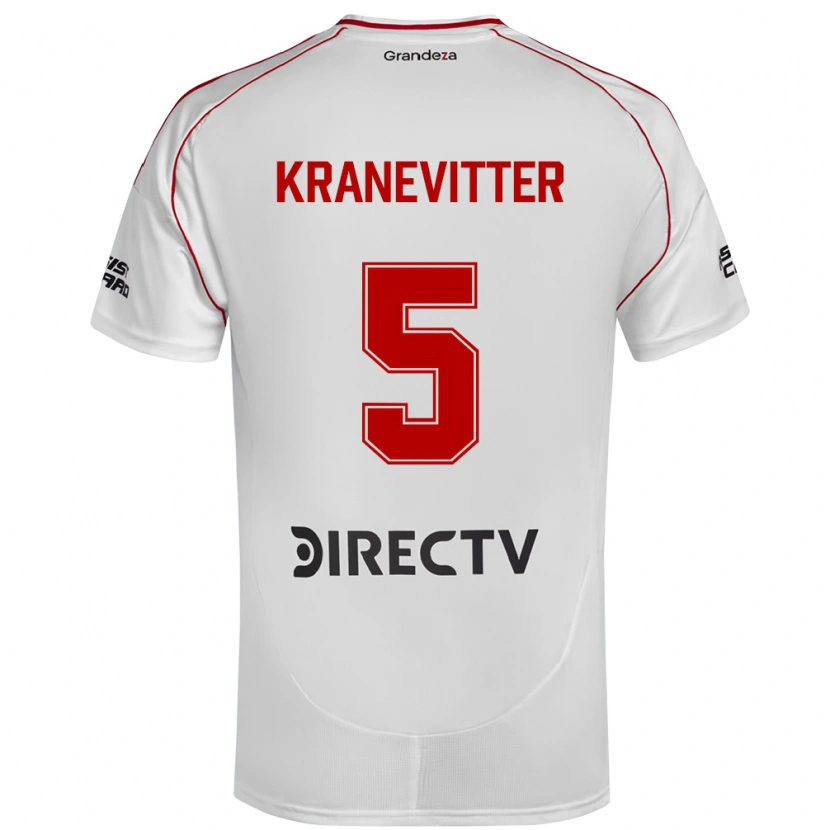 Danxen Pánské Matías Kranevitter #5 Burgundská Purpurová Domů Hráčské Dresy 2025/26 Dres