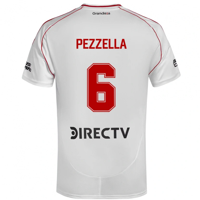 Danxen Pánské Germán Pezzella #6 Burgundská Purpurová Domů Hráčské Dresy 2025/26 Dres