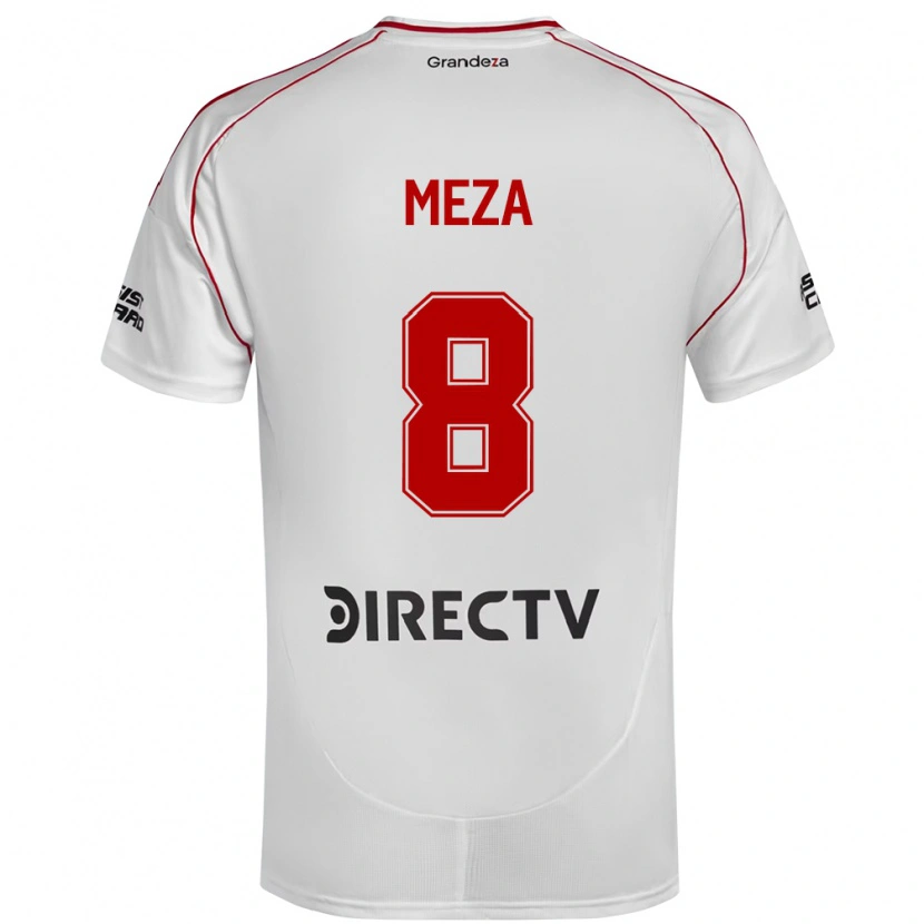 Danxen Pánské Maximiliano Meza #8 Burgundská Purpurová Domů Hráčské Dresy 2025/26 Dres