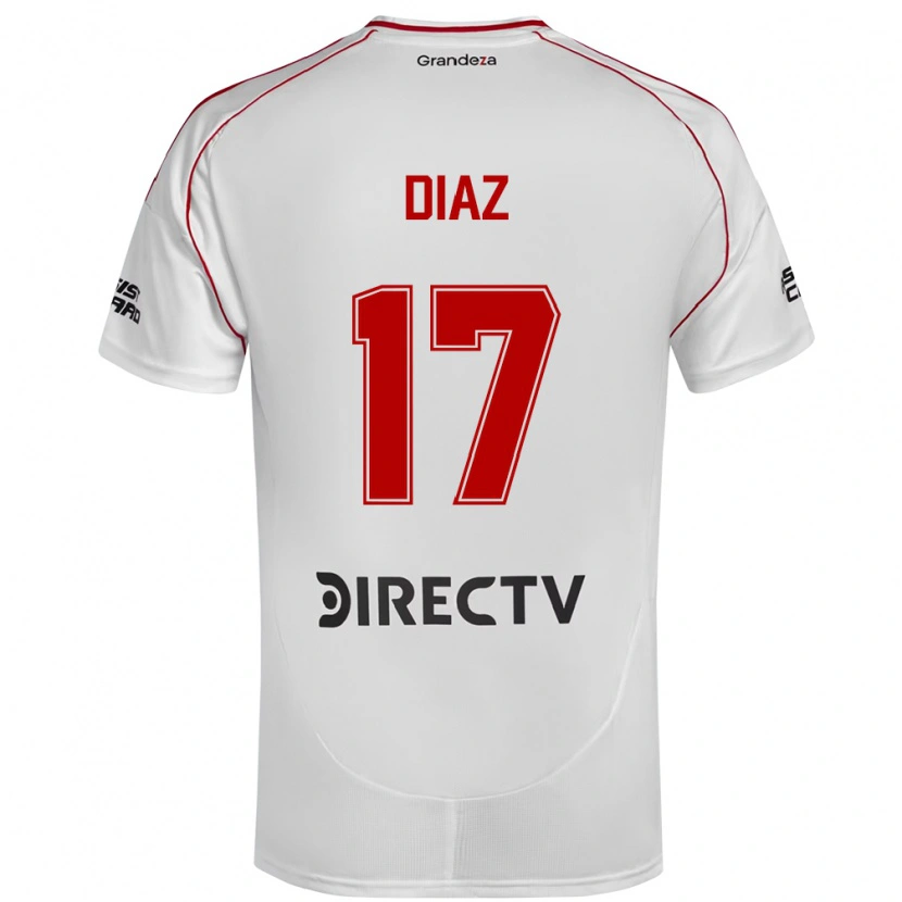 Danxen Pánské Paulo Díaz #17 Burgundská Purpurová Domů Hráčské Dresy 2025/26 Dres