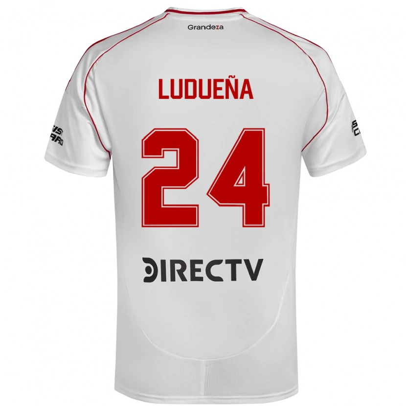 Danxen Pánské Belén Ludueña #24 Burgundská Purpurová Domů Hráčské Dresy 2025/26 Dres