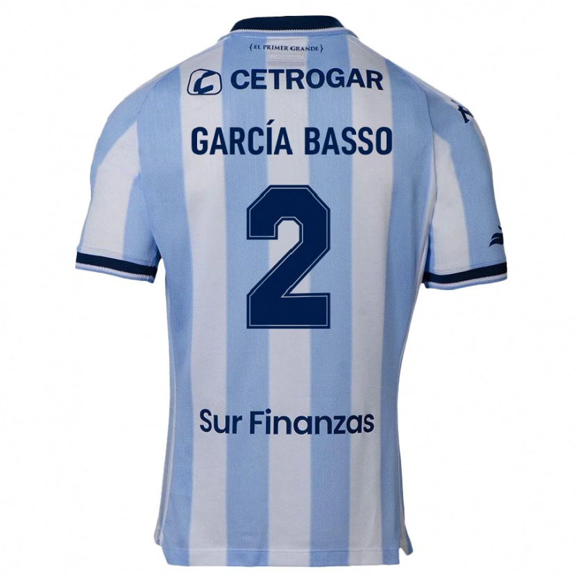 Danxen Pánské Agustín García Basso #2 Nebesky Modrá Domů Hráčské Dresy 2025/26 Dres