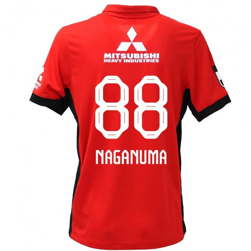 Danxen Pánské Yoichi Naganuma #88 Bílá Černá Domů Hráčské Dresy 2025/26 Dres