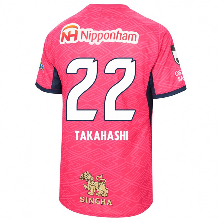 Danxen Pánské Niko Takahashi #22 Bílá Sakura Růžová Domů Hráčské Dresy 2025/26 Dres