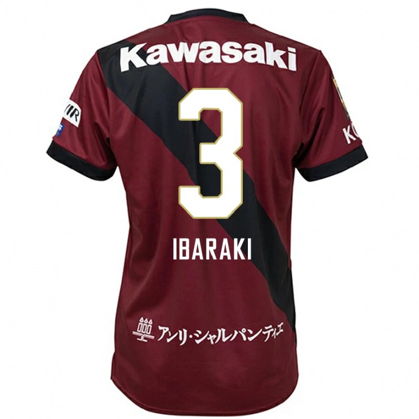 Danxen Pánské Riku Ibaraki #3 Bílá Černá Domů Hráčské Dresy 2025/26 Dres