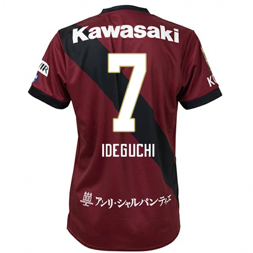 Danxen Pánské Yosuke Ideguchi #7 Bílá Černá Domů Hráčské Dresy 2025/26 Dres