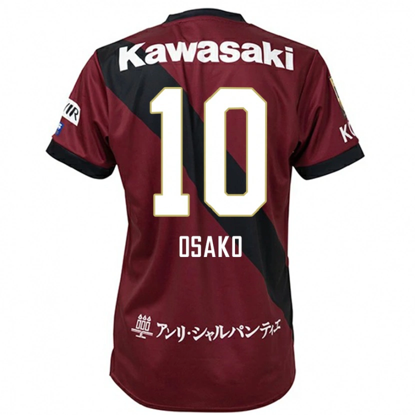 Danxen Pánské Yuya Osako #10 Bílá Černá Domů Hráčské Dresy 2025/26 Dres