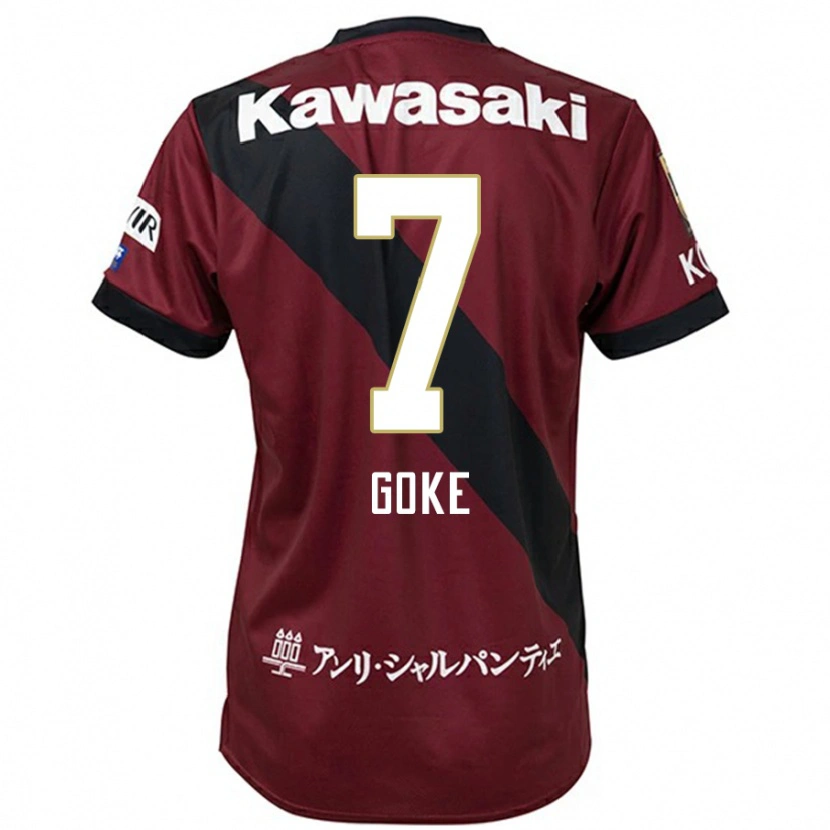 Danxen Pánské Yuta Goke #7 Bílá Černá Domů Hráčské Dresy 2025/26 Dres