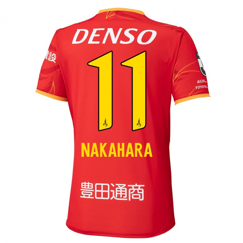 Danxen Pánské Sora Nakahara #11 Bílá Červená Domů Hráčské Dresy 2025/26 Dres