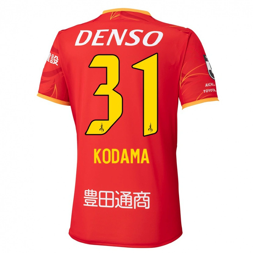 Danxen Pánské Tsuyoshi Kodama #31 Bílá Červená Domů Hráčské Dresy 2025/26 Dres