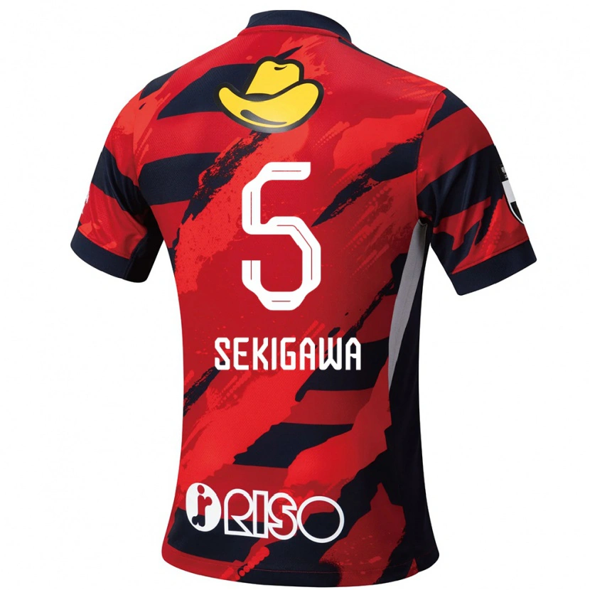 Danxen Pánské Ikuma Sekigawa #5 Bílá Černá Domů Hráčské Dresy 2025/26 Dres