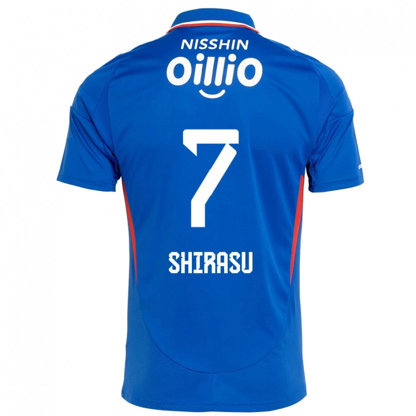 Danxen Pánské Kento Shirasu #7 Bílá Královská Modrá Domů Hráčské Dresy 2025/26 Dres