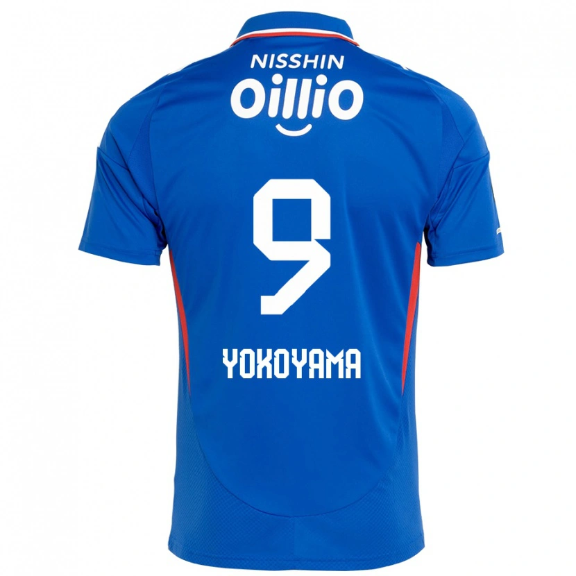 Danxen Pánské Shunsuke Yokoyama #9 Bílá Královská Modrá Domů Hráčské Dresy 2025/26 Dres