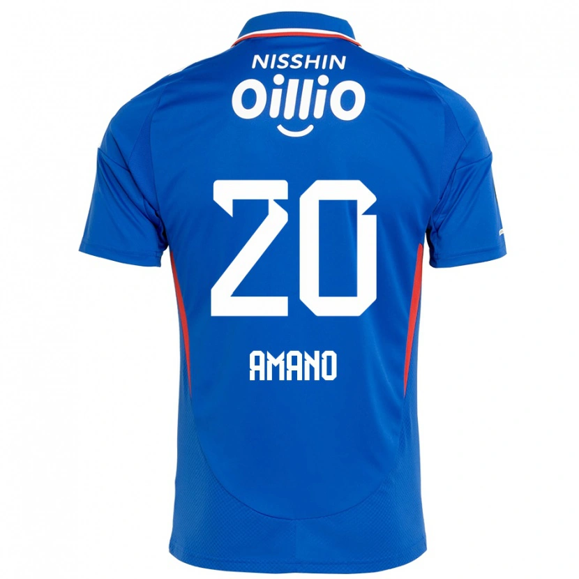 Danxen Pánské Jun Amano #20 Bílá Královská Modrá Domů Hráčské Dresy 2025/26 Dres