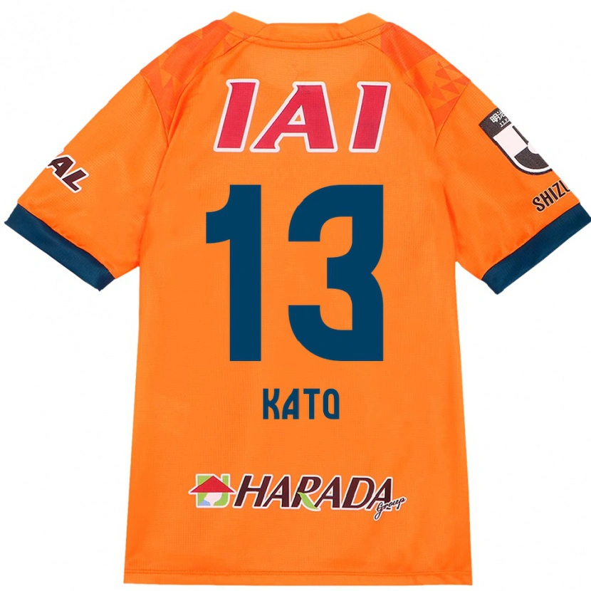 Danxen Pánské Daiya Kato #13 Oranžová Červená Domů Hráčské Dresy 2025/26 Dres