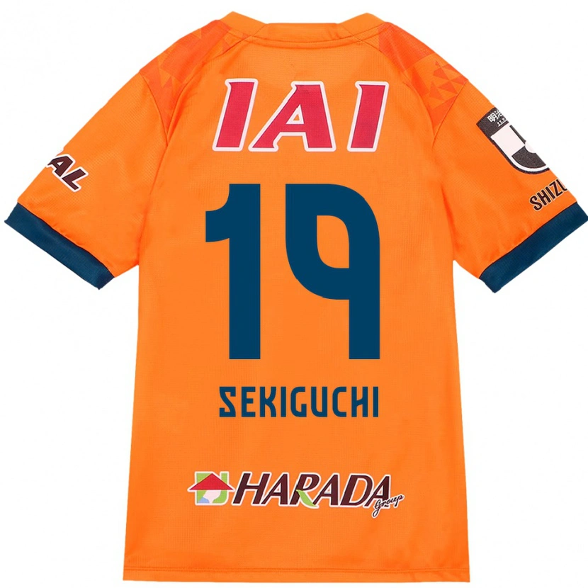 Danxen Pánské Kota Sekiguchi #19 Oranžová Červená Domů Hráčské Dresy 2025/26 Dres