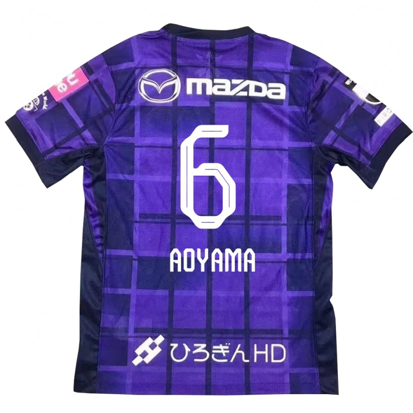 Danxen Pánské Toshihiro Aoyama #6 Bílá Oranžová Domů Hráčské Dresy 2025/26 Dres