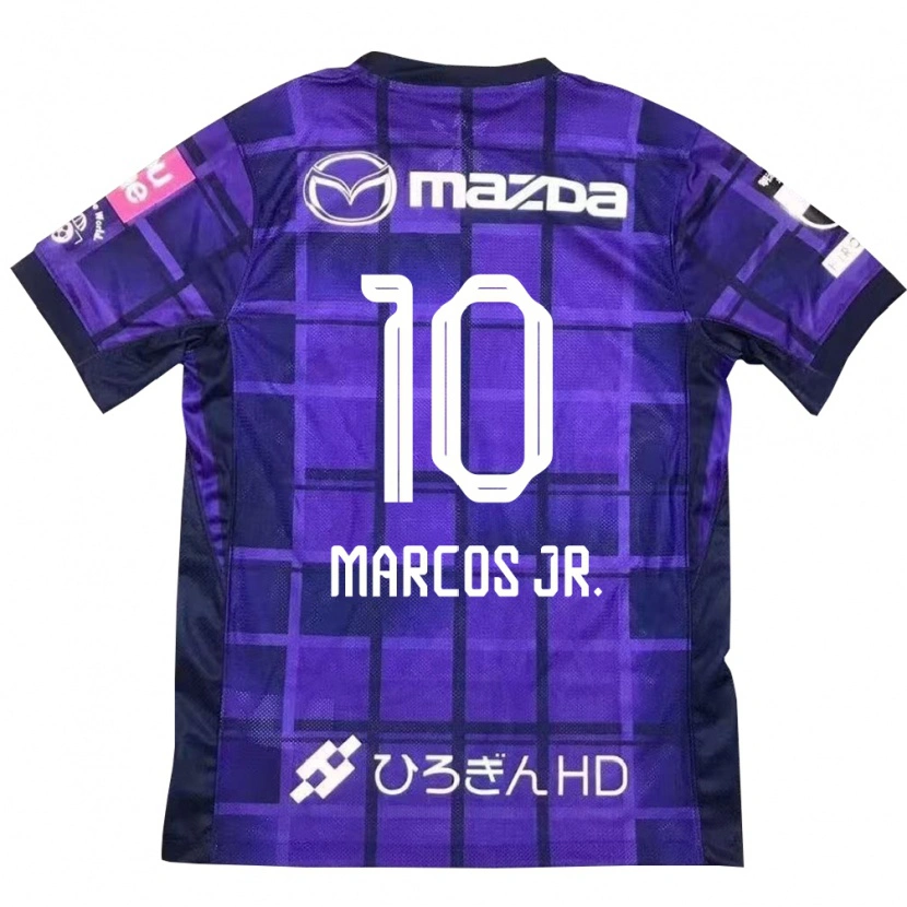 Danxen Pánské Marcos Júnior #10 Bílá Oranžová Domů Hráčské Dresy 2025/26 Dres