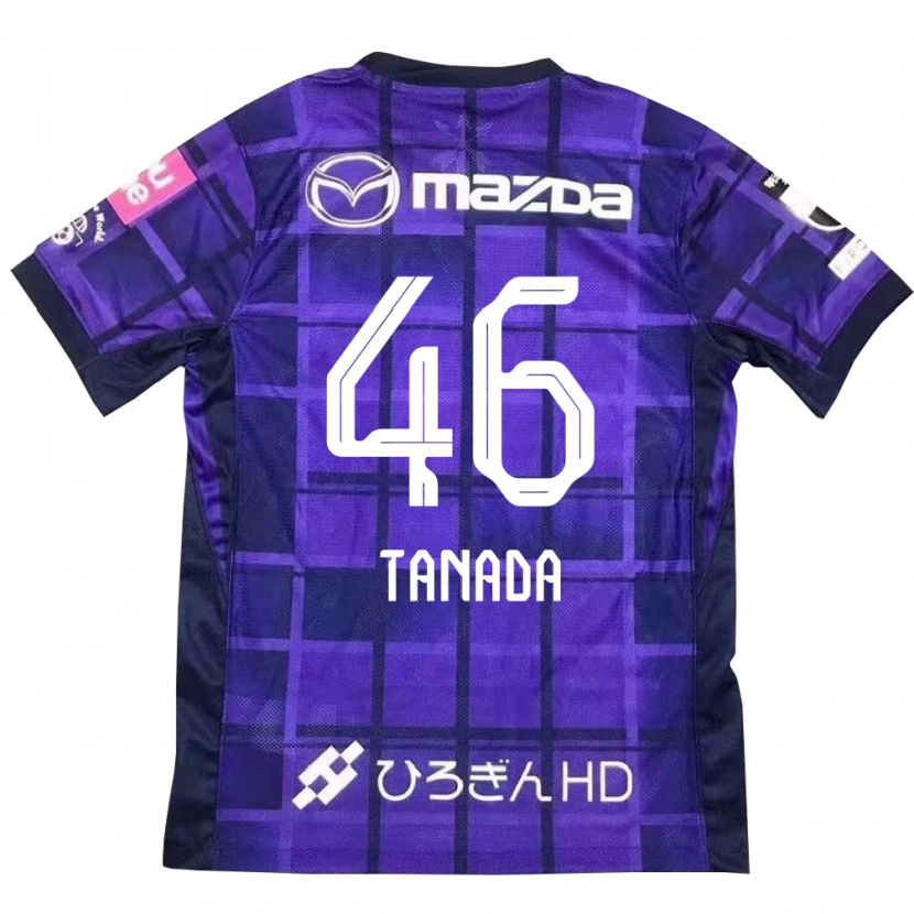 Danxen Pánské Ryo Tanada #46 Bílá Oranžová Domů Hráčské Dresy 2025/26 Dres