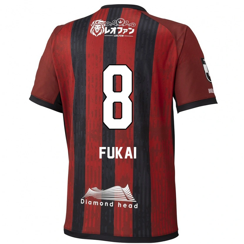 Danxen Pánské Kazuki Fukai #8 Modrá Červená Domů Hráčské Dresy 2025/26 Dres