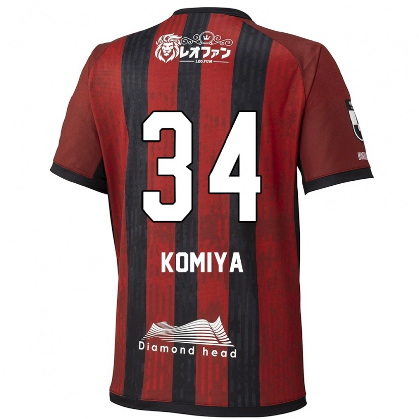 Danxen Pánské Masaki Komiya #34 Modrá Červená Domů Hráčské Dresy 2025/26 Dres
