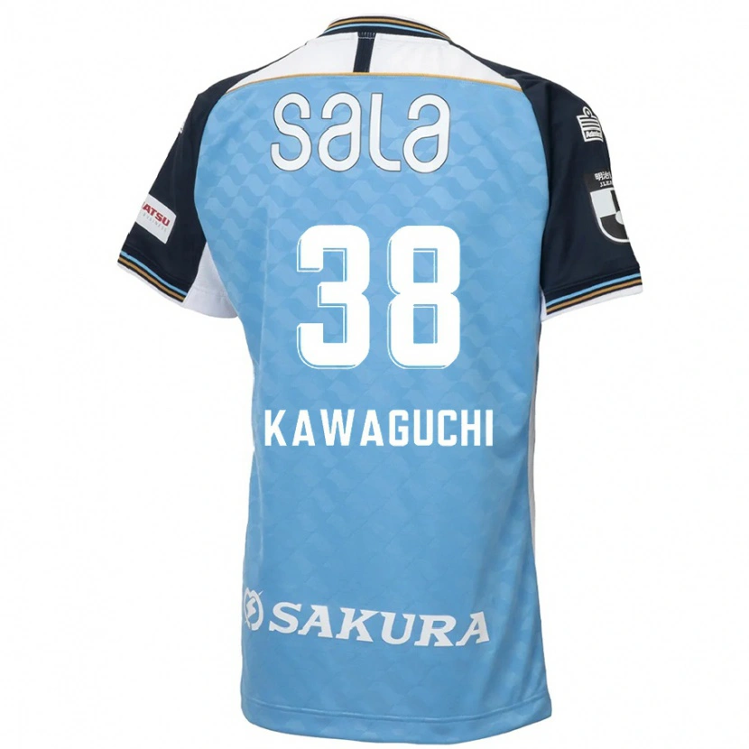 Danxen Pánské Naoki Kawaguchi #38 Bílá Černá Domů Hráčské Dresy 2025/26 Dres