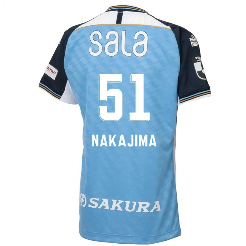 Danxen Pánské Keitaro Nakajima #51 Bílá Černá Domů Hráčské Dresy 2025/26 Dres