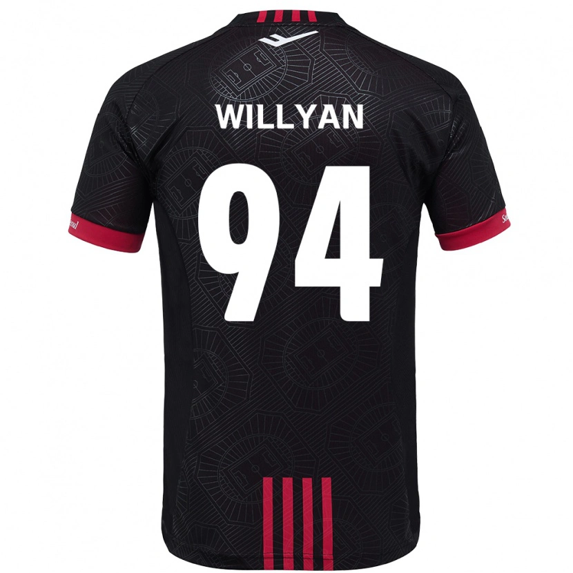 Danxen Pánské Willyan #94 Bílá Černá Domů Hráčské Dresy 2025/26 Dres