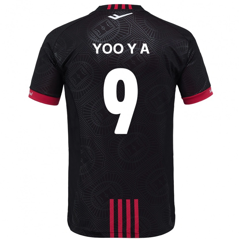 Danxen Pánské Yoo Young-A #9 Bílá Černá Domů Hráčské Dresy 2025/26 Dres