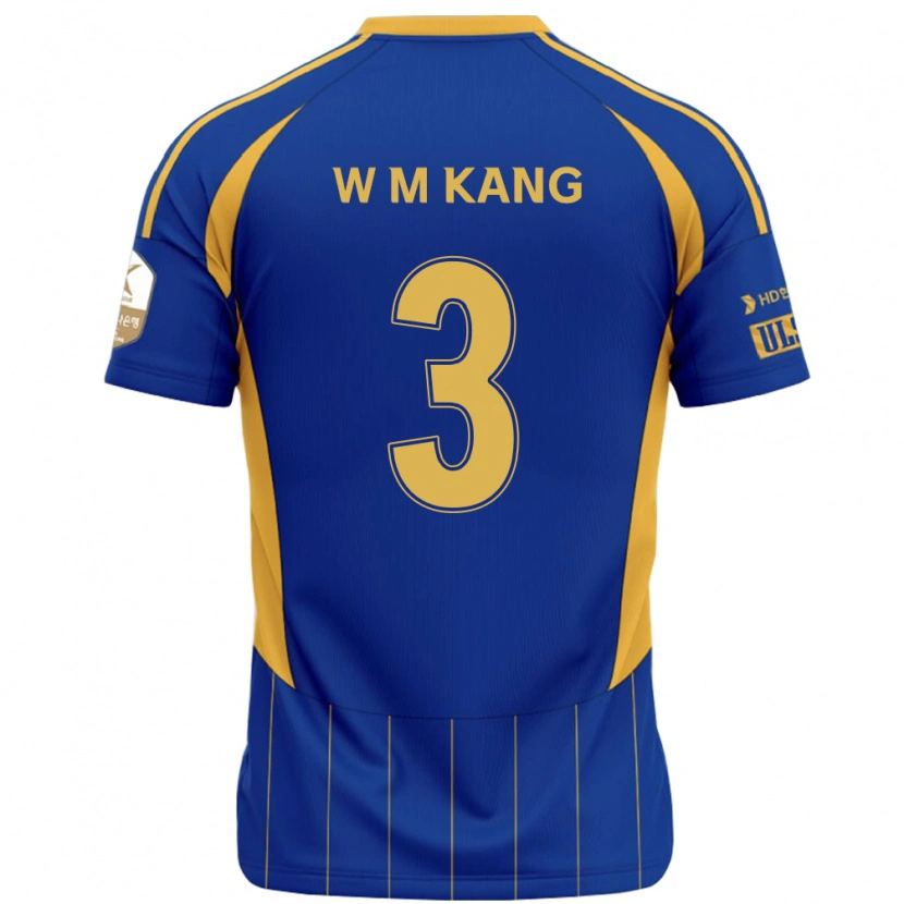 Danxen Pánské Min-Woo Kang #3 Bílá Nebesky Modrá Domů Hráčské Dresy 2025/26 Dres