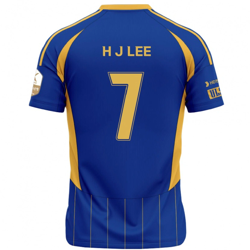 Danxen Pánské Jae-Hun Lee #7 Bílá Nebesky Modrá Domů Hráčské Dresy 2025/26 Dres